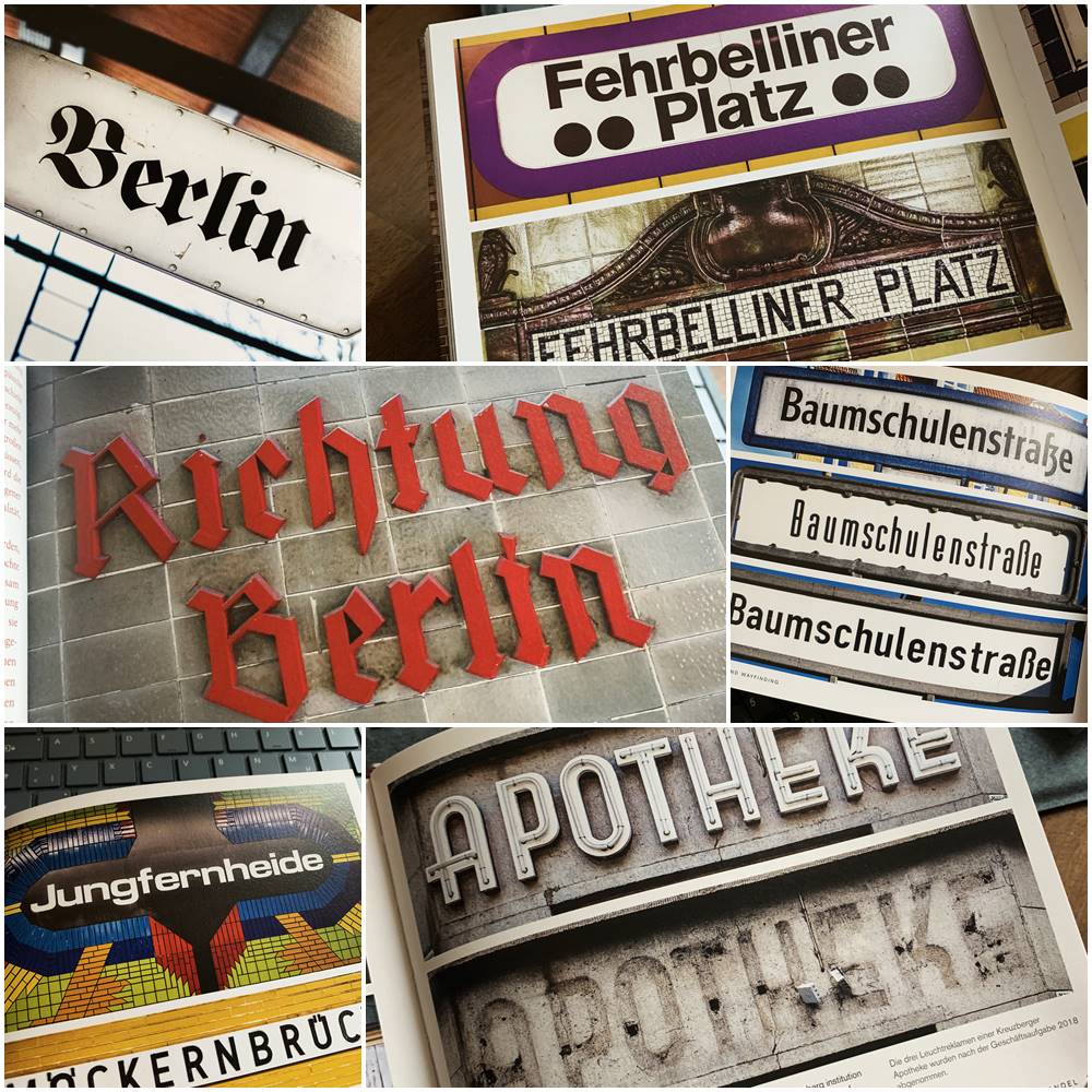 »Berlin Typography« Ein visueller Streifzug durch Berlin
