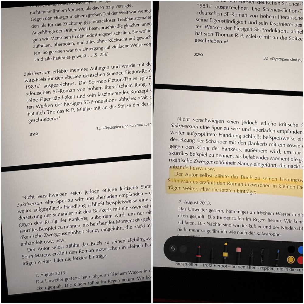 Lesen und Annotieren auf dem iPad