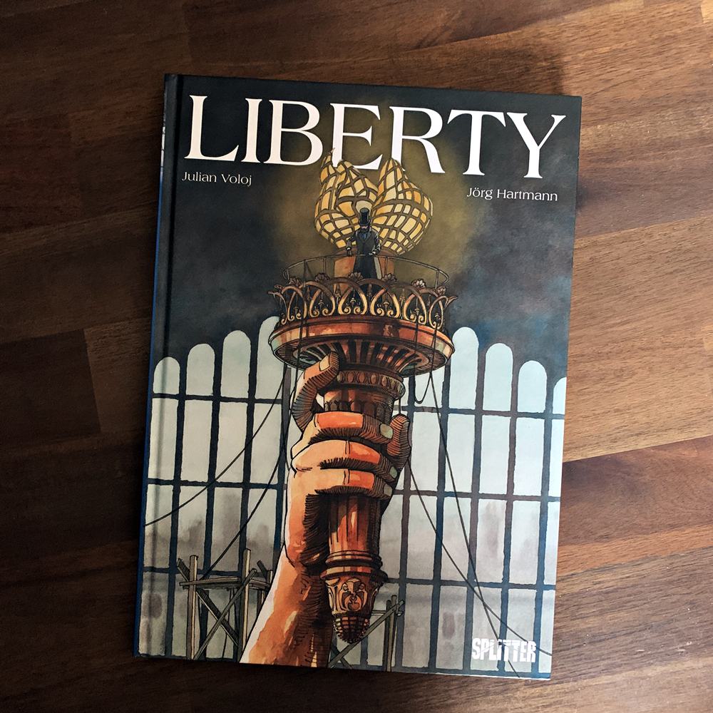 Liberty – Die Geschichte der Freiheitsstatue als Graphic Novel