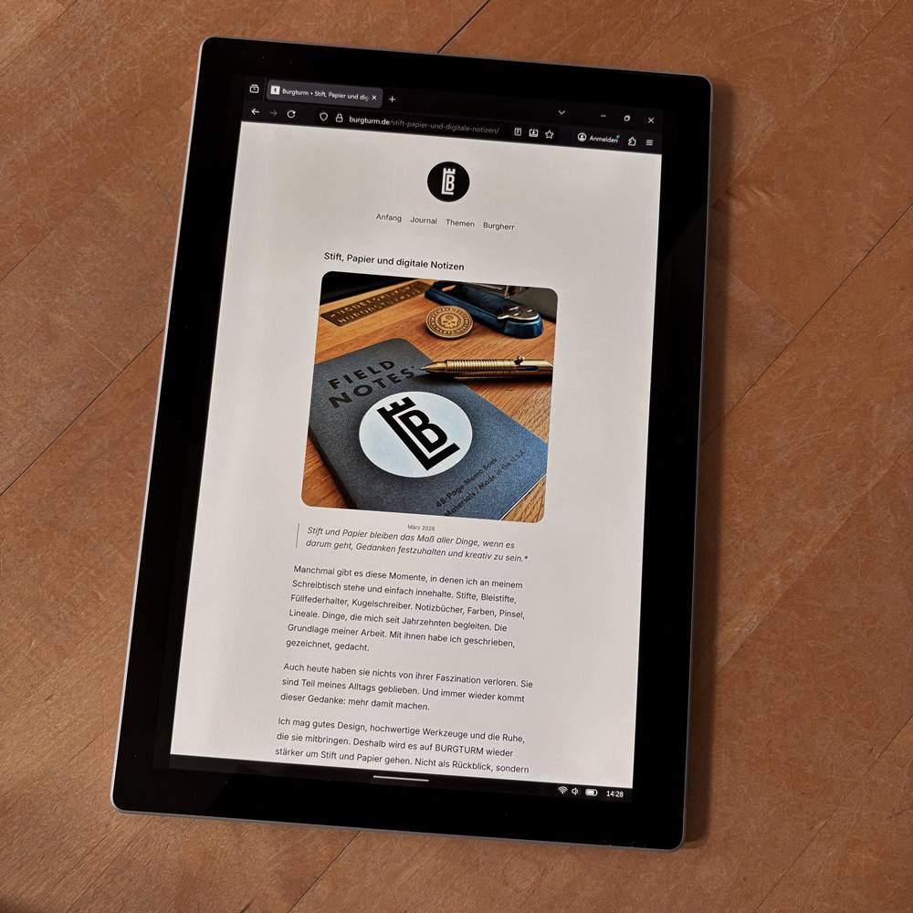 Tablets beim Lesen: Wo liegen die Grenzen?