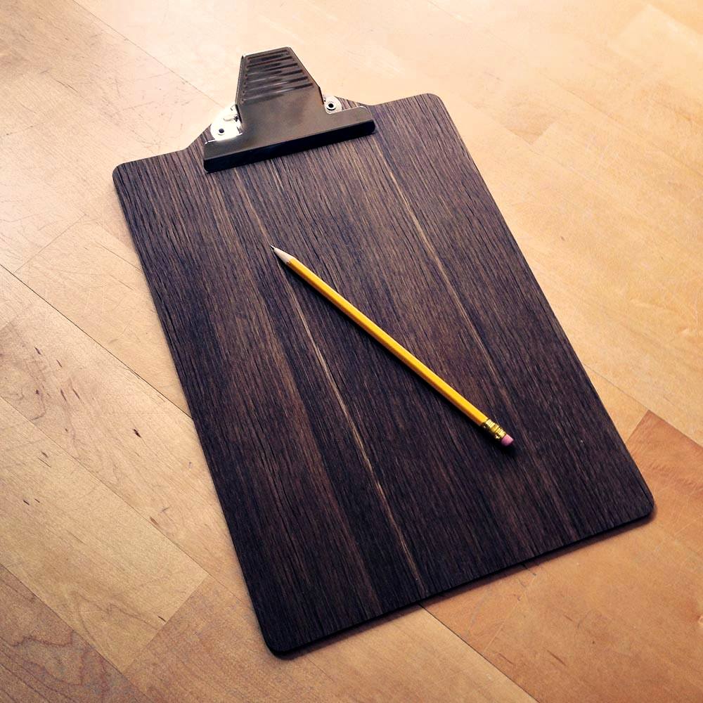 Notizen Klemmbrett Stift