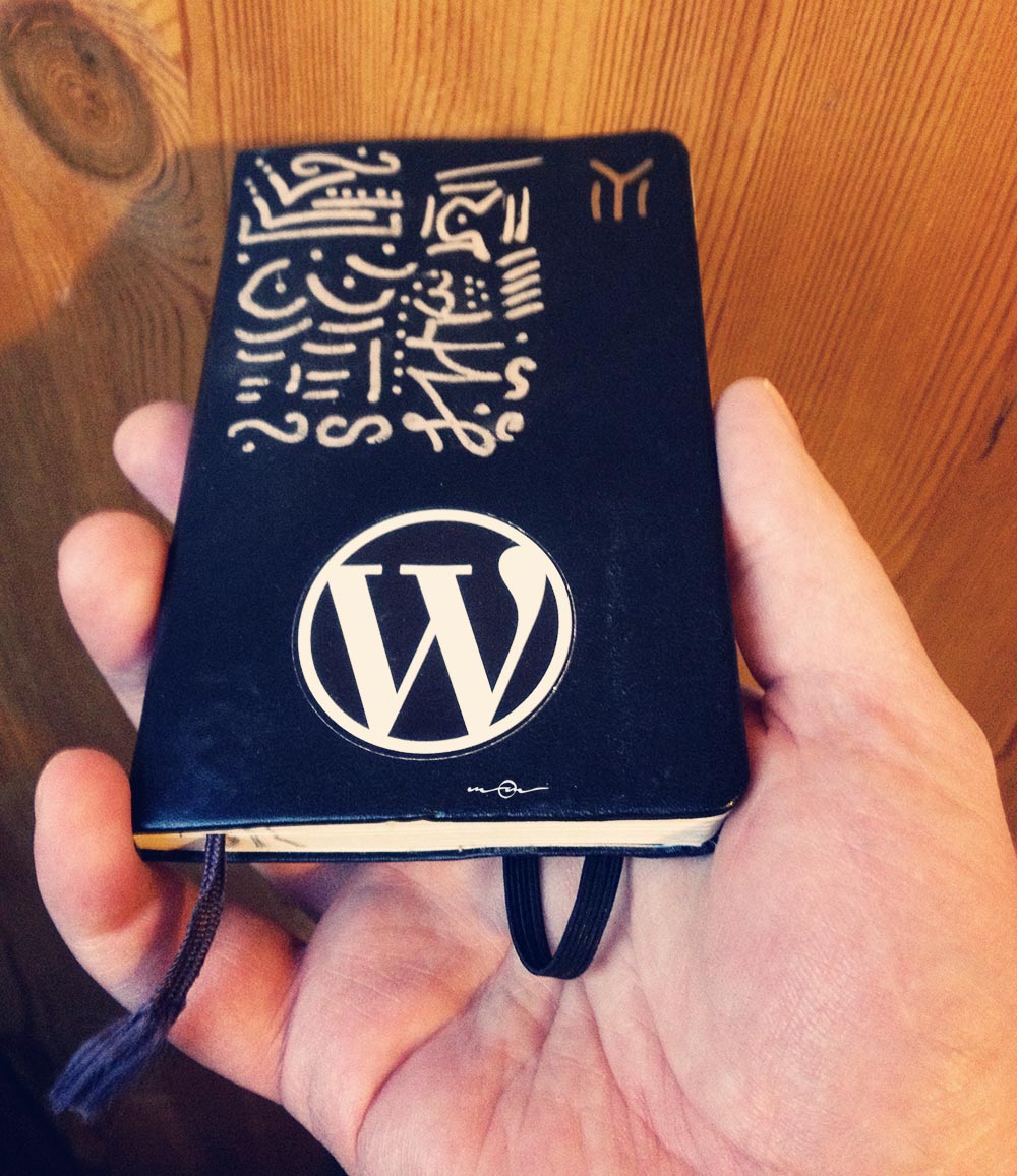 Mein altes Moleskine Notizbuch