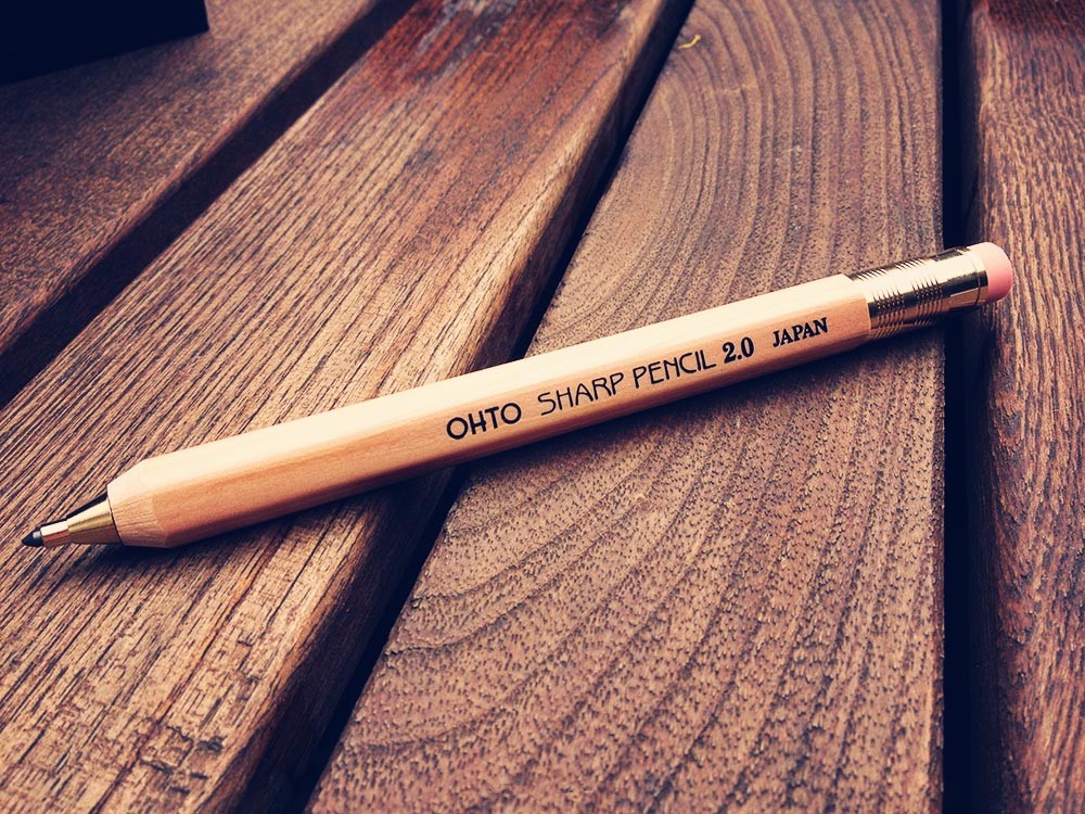 OHTO Sharp Pencil 2.0 aus Japan: Holz, Mine und ein guter Griff