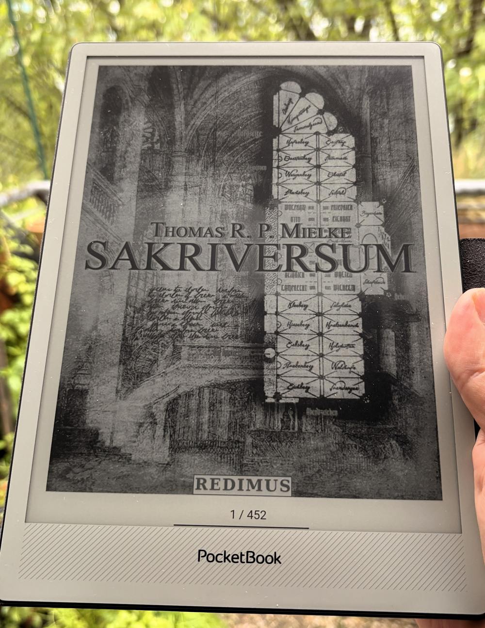 Das erste Buch auf meinem PocketBook InkPad One