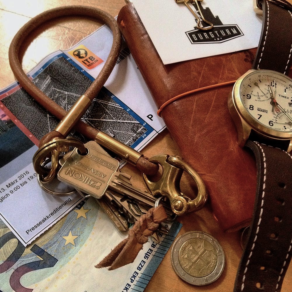 Timeless Leather Key Rope