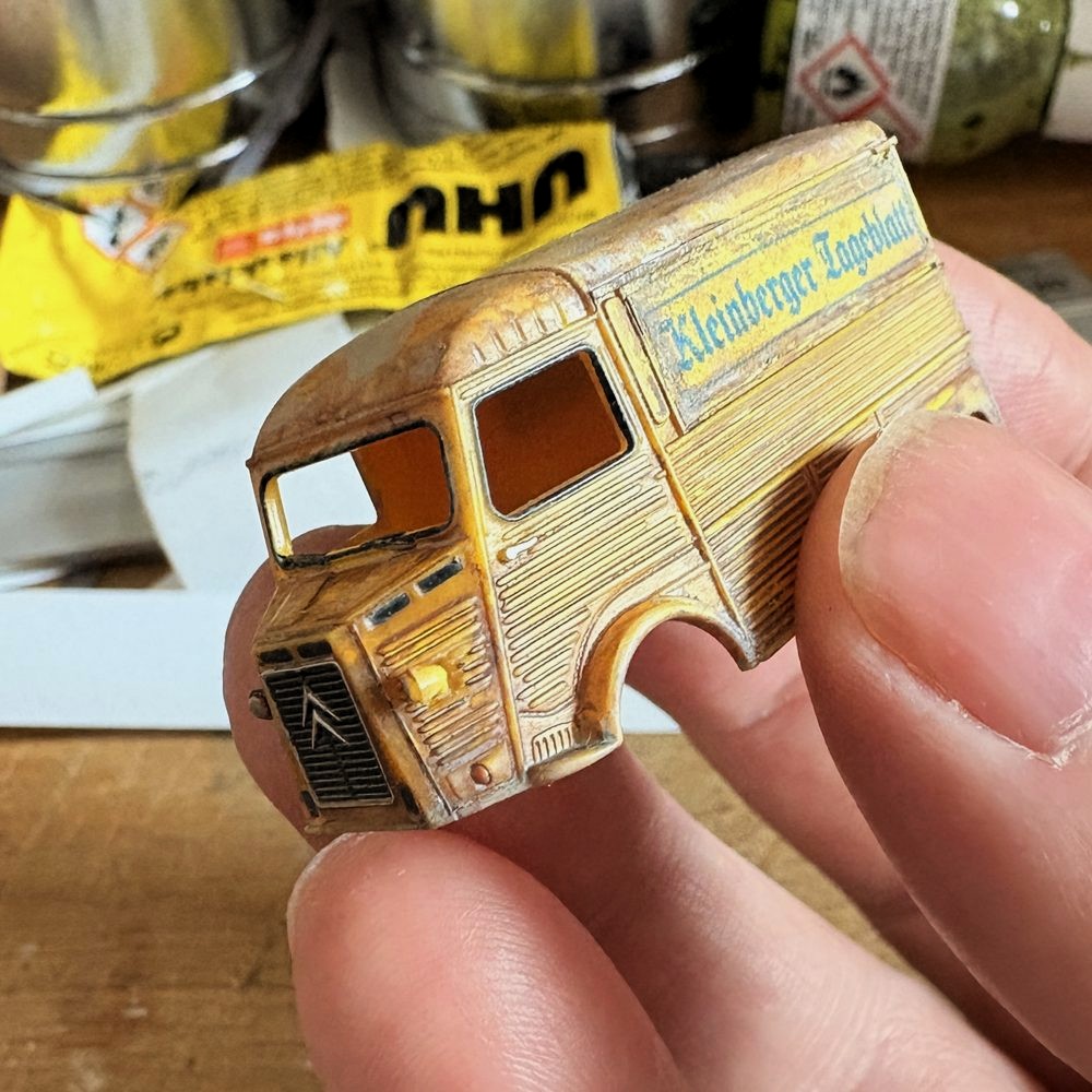 Citroën Typ H: eine Form, die sogar in 1:87 bleibt