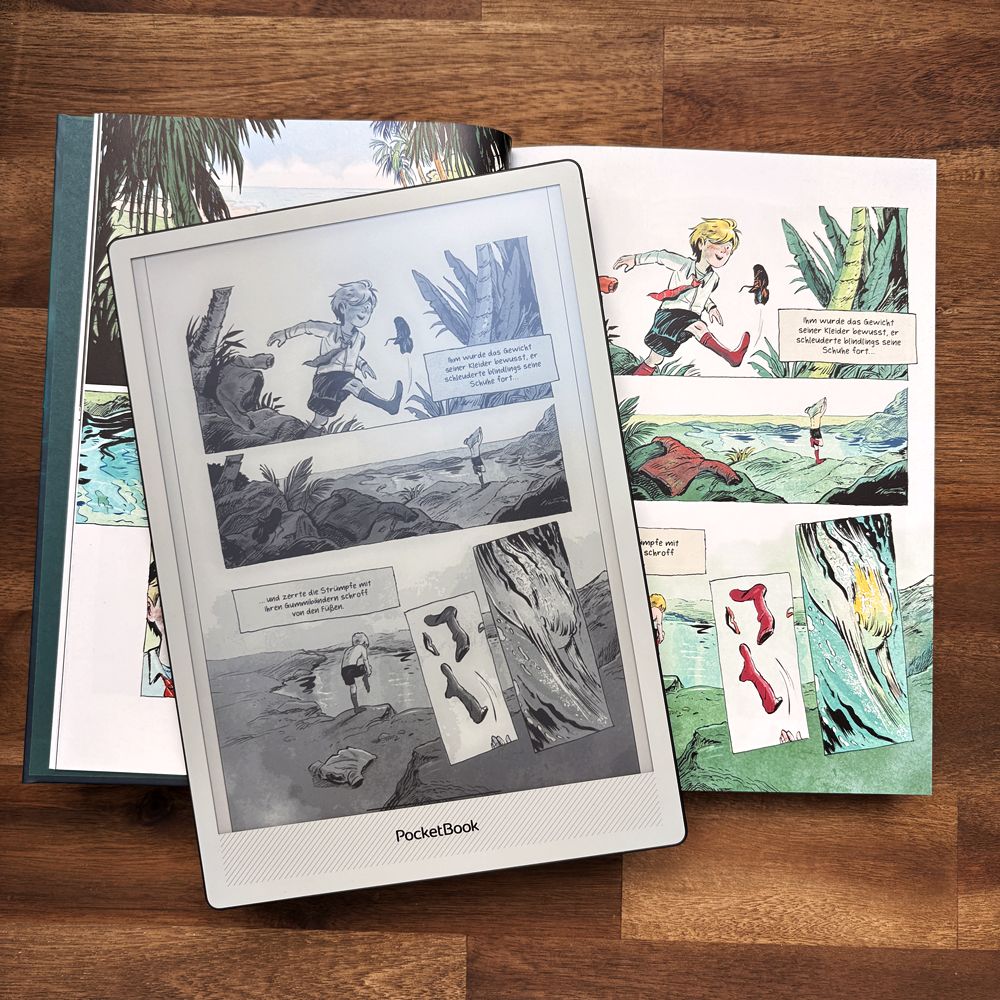 Graphic Novels, Karten, PDFs: Wann Farbe auf E-Ink interessant wird